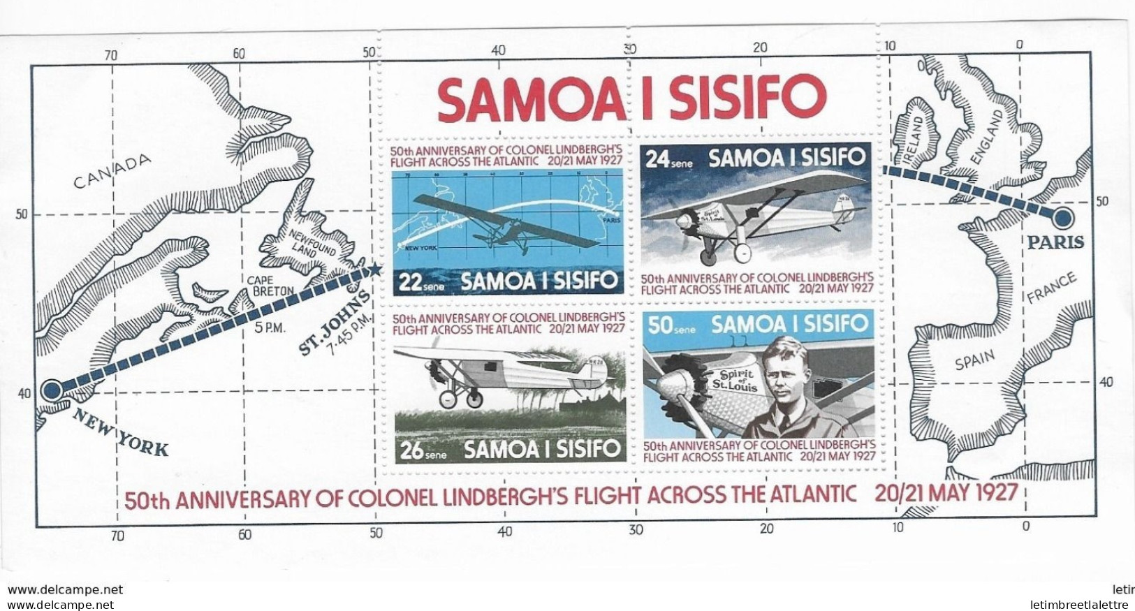 Samoa - Bloc Feuillet - YT N° 13 ** - Neuf Sans Charnière - - Samoa