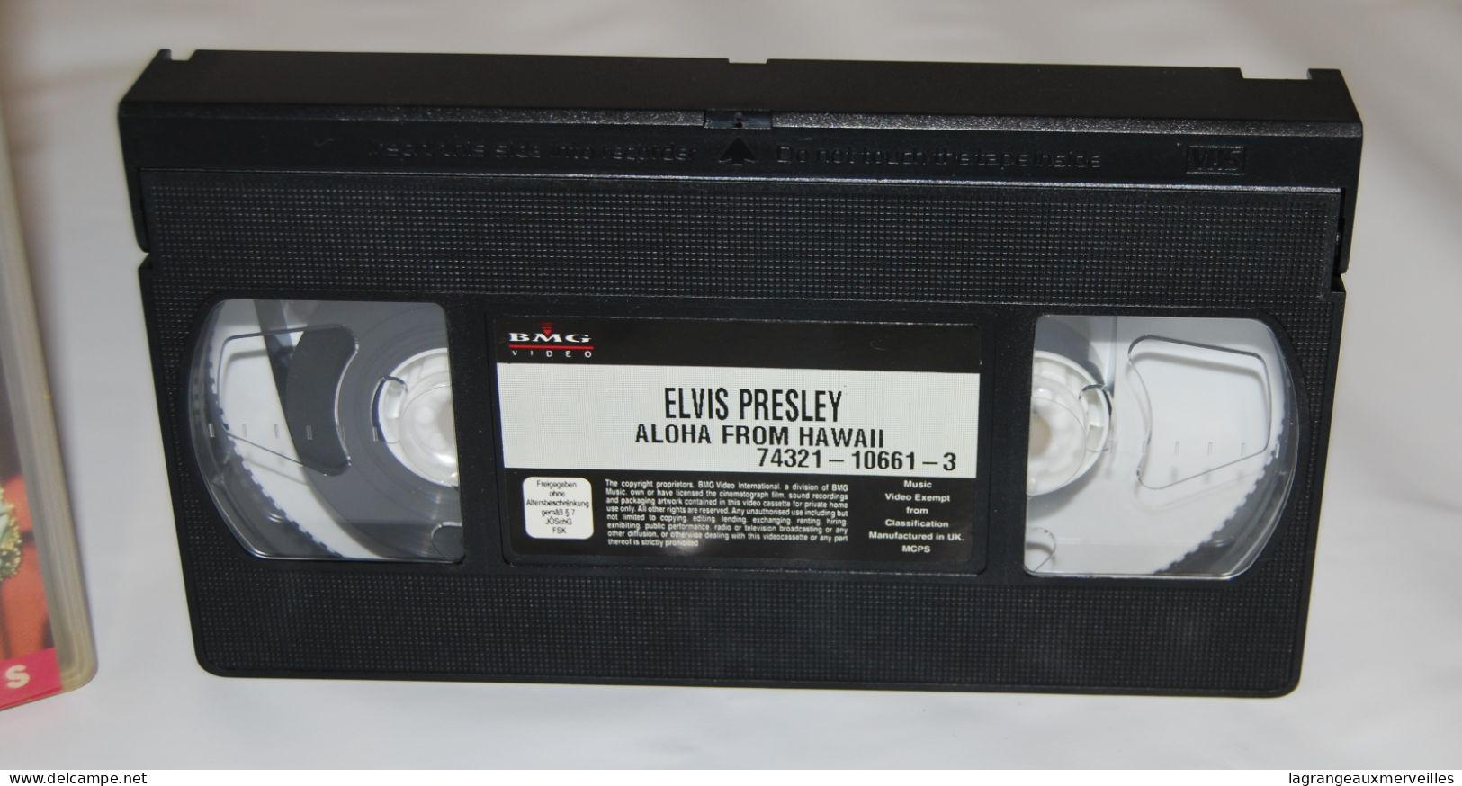 C20 K7 VHS - Elvis Prestley - Aloha - Conciertos Y Música