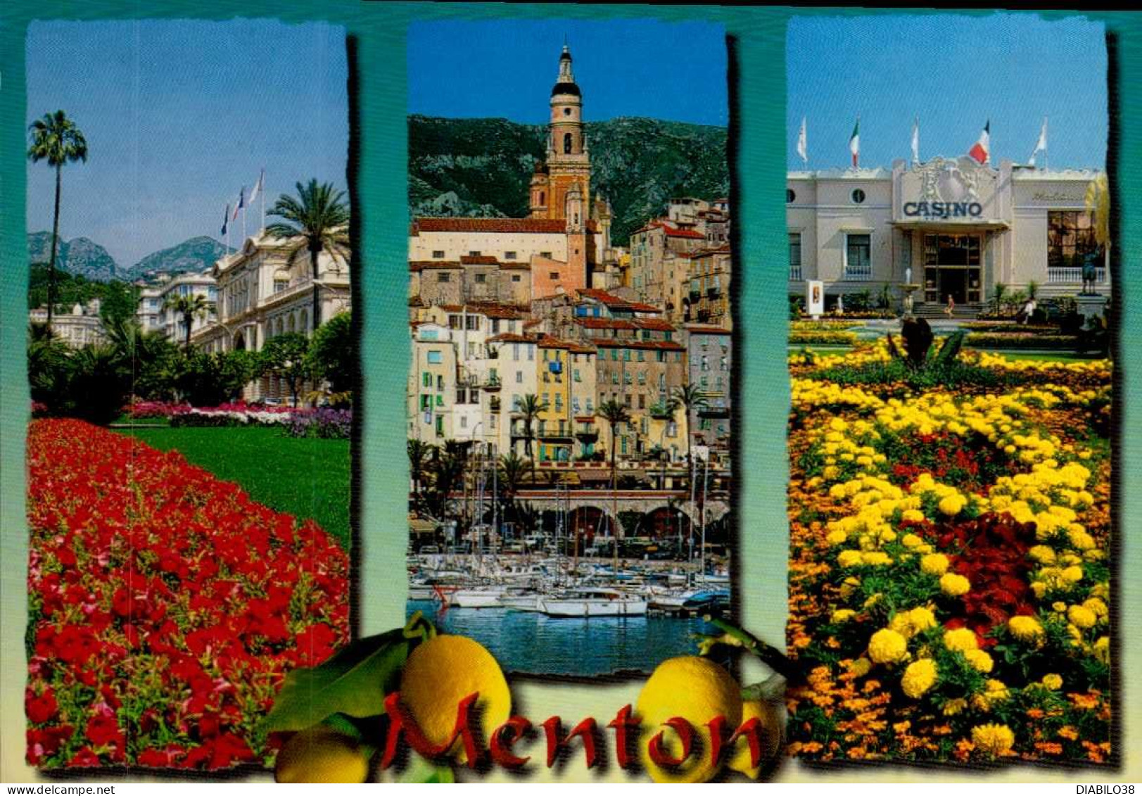 MENTON     ( ALPES MARITIMES )    MULTI-VUES - Menton