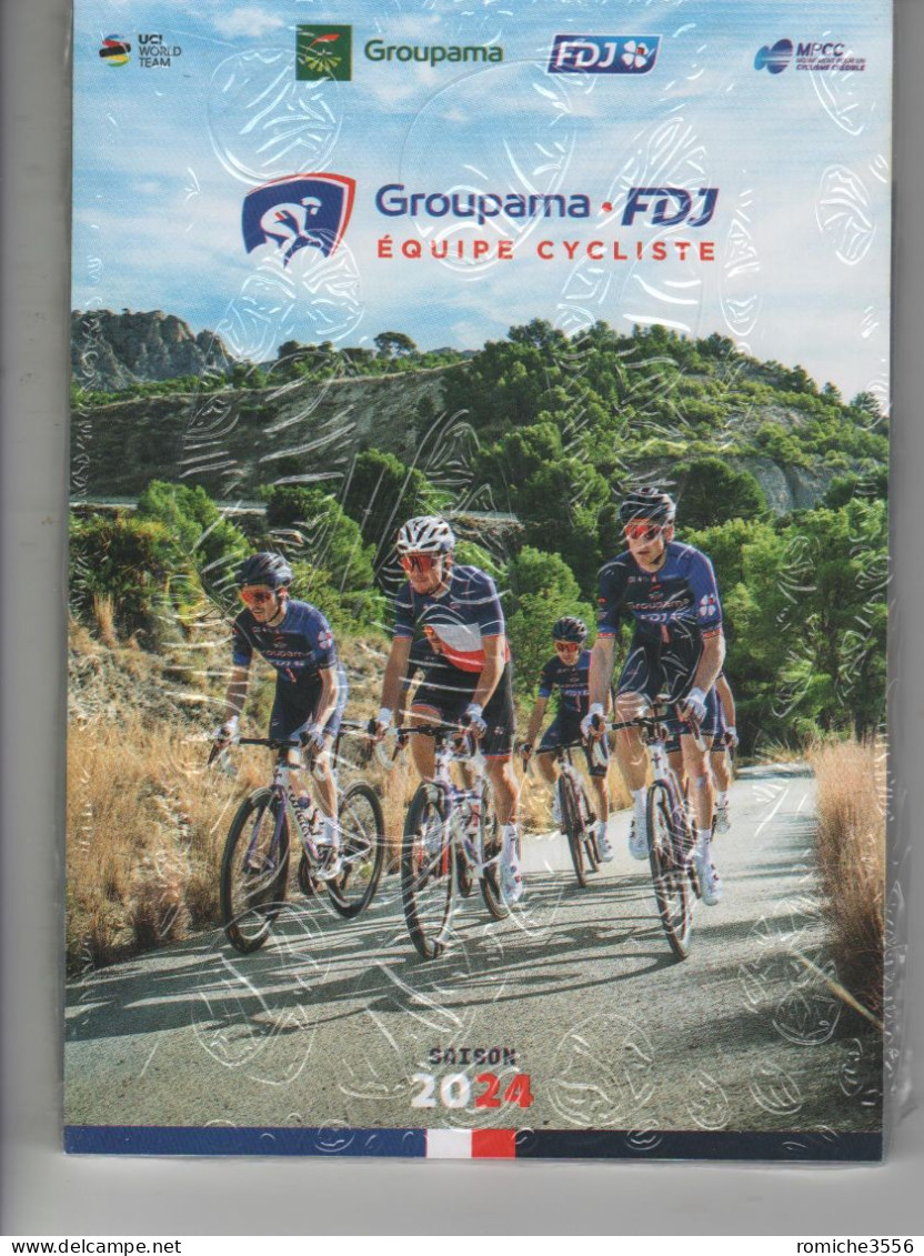 SERIE COMPLETE  GROUPAMA FDJ   WORLD TOUR   2024 - Cyclisme