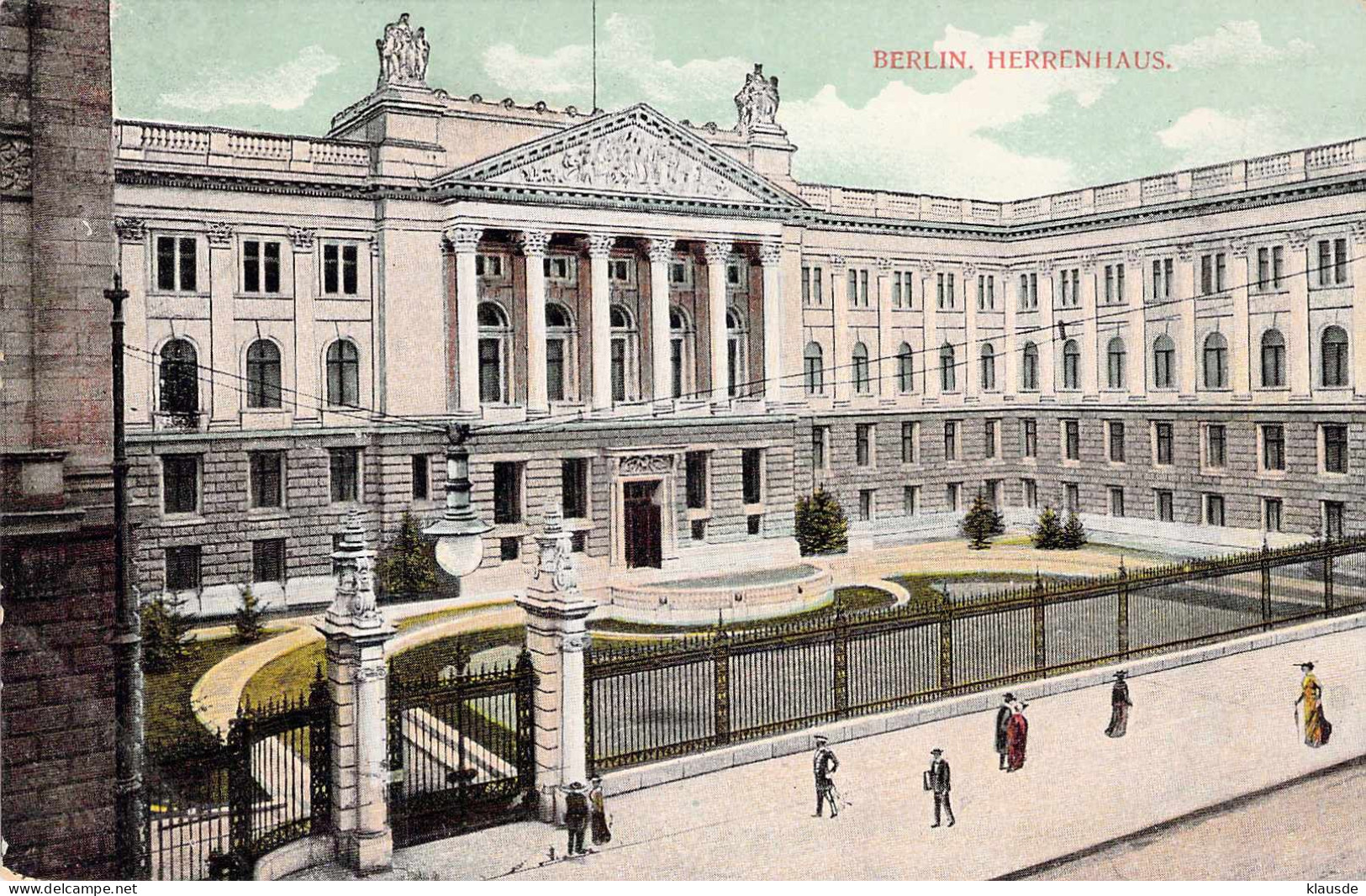 Berlin - Herrenhaus (Bundesrat) Gel.1907 - Mitte