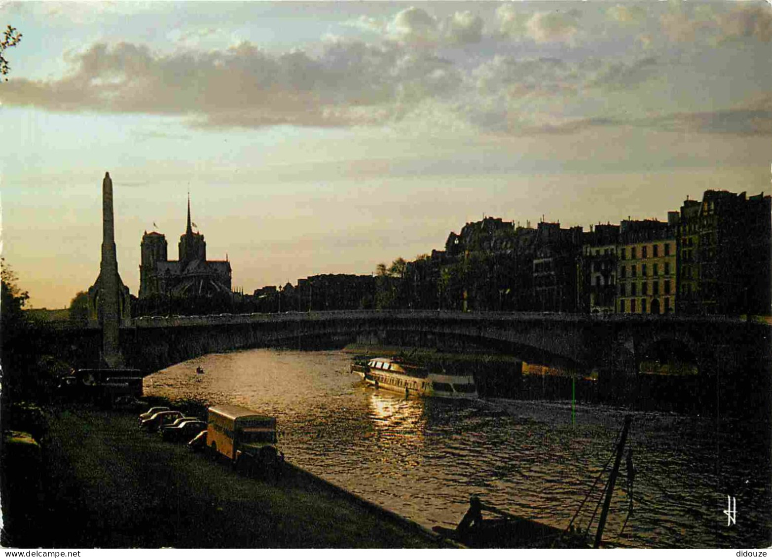 75 - Paris - Pont De La Tournelle - Automobiles - Camions - La Seine - CPM - Voir Scans Recto-Verso - Bridges