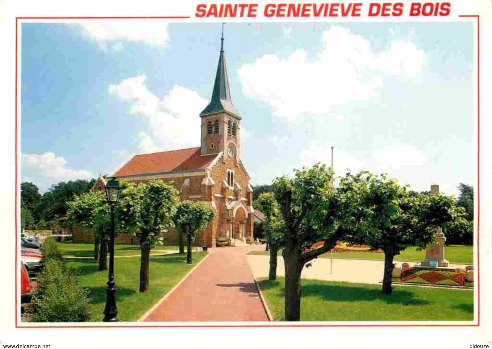 91 - Sainte Geneviève Des Bois - Eglise Sainte Geneviève - CPM - Voir Scans Recto-Verso - Sainte Genevieve Des Bois
