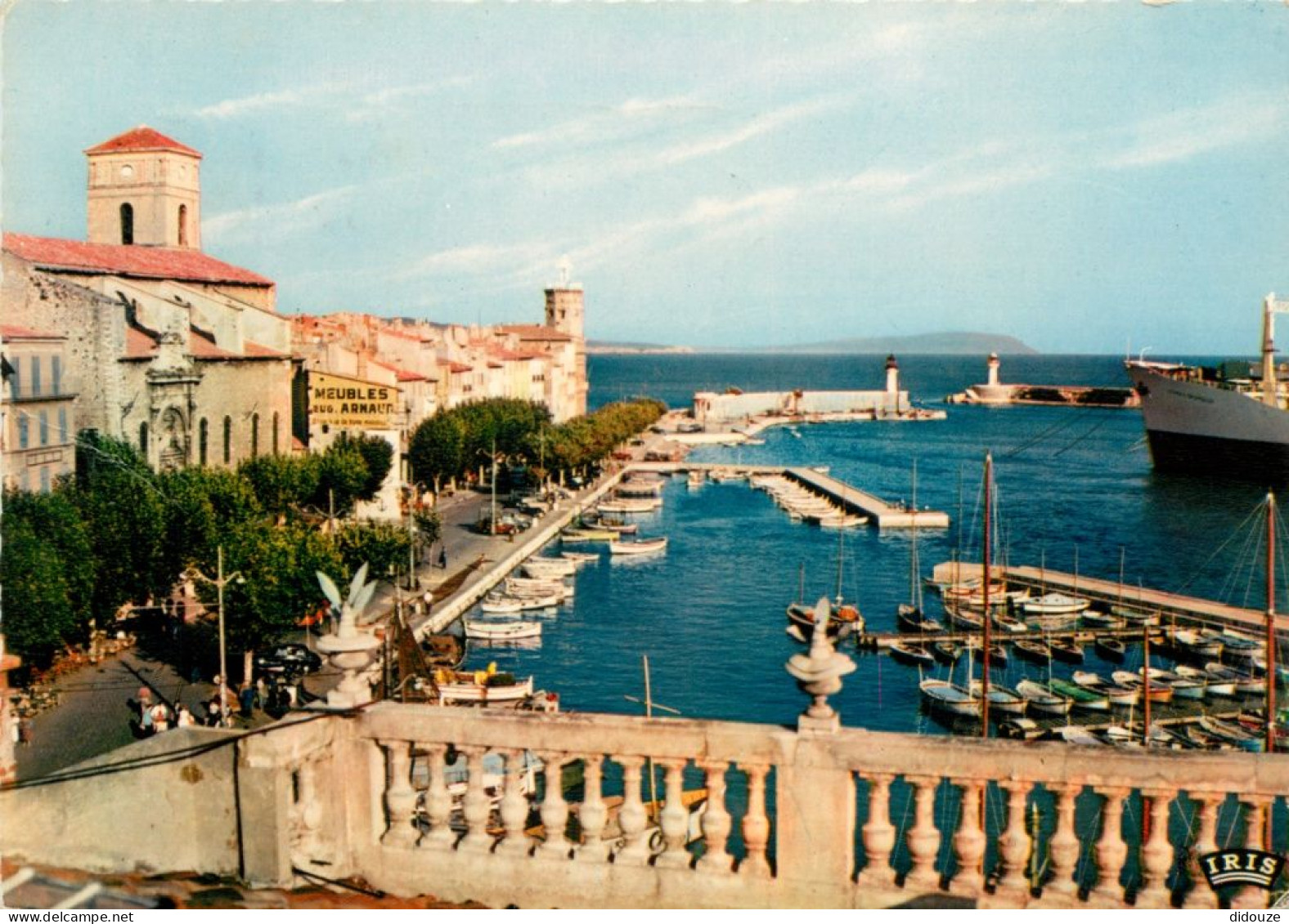 13 - La Ciotat - Le Port - Carte Dentelée - CPSM Grand Format - Flamme Postale - Voir Scans Recto-Verso - La Ciotat