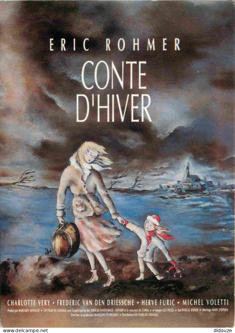 Cinema - Affiche De Film - Conte D'hiver - Illustration - CPM - Voir Scans Recto-Verso - Affiches Sur Carte