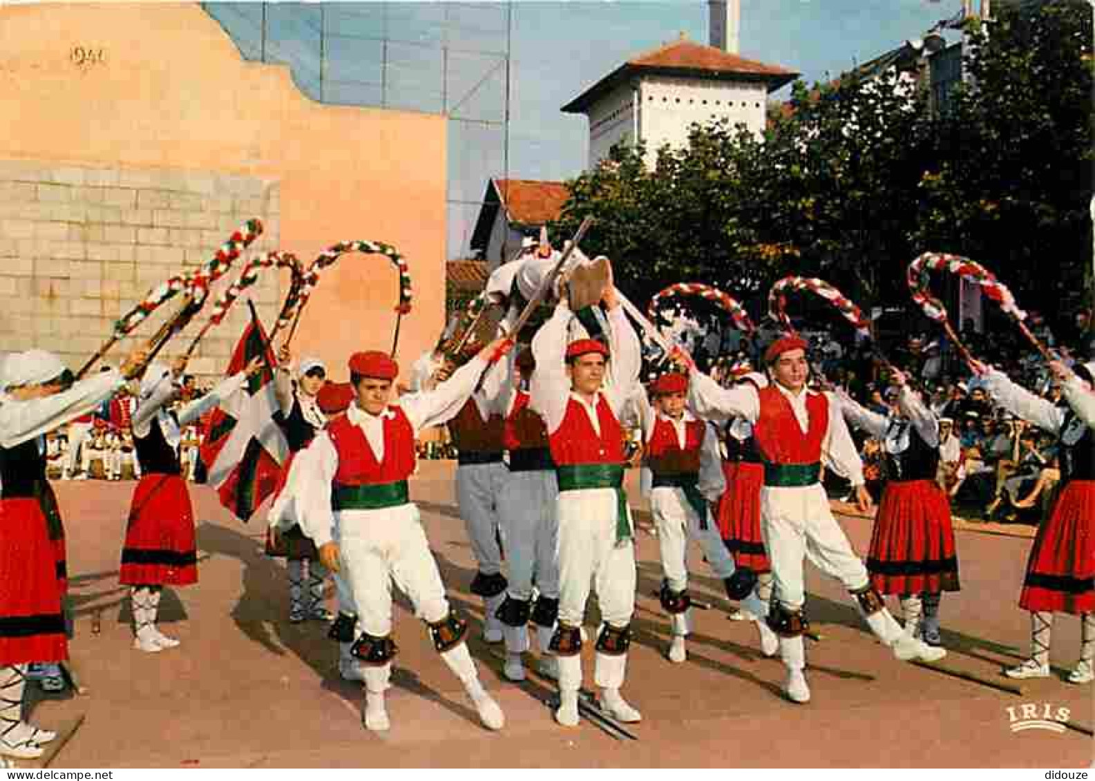 Folklore - Danses - Pays Basque - Danse Des Arceaux - Flamme Postale - Voir Scans Recto Verso - Danze