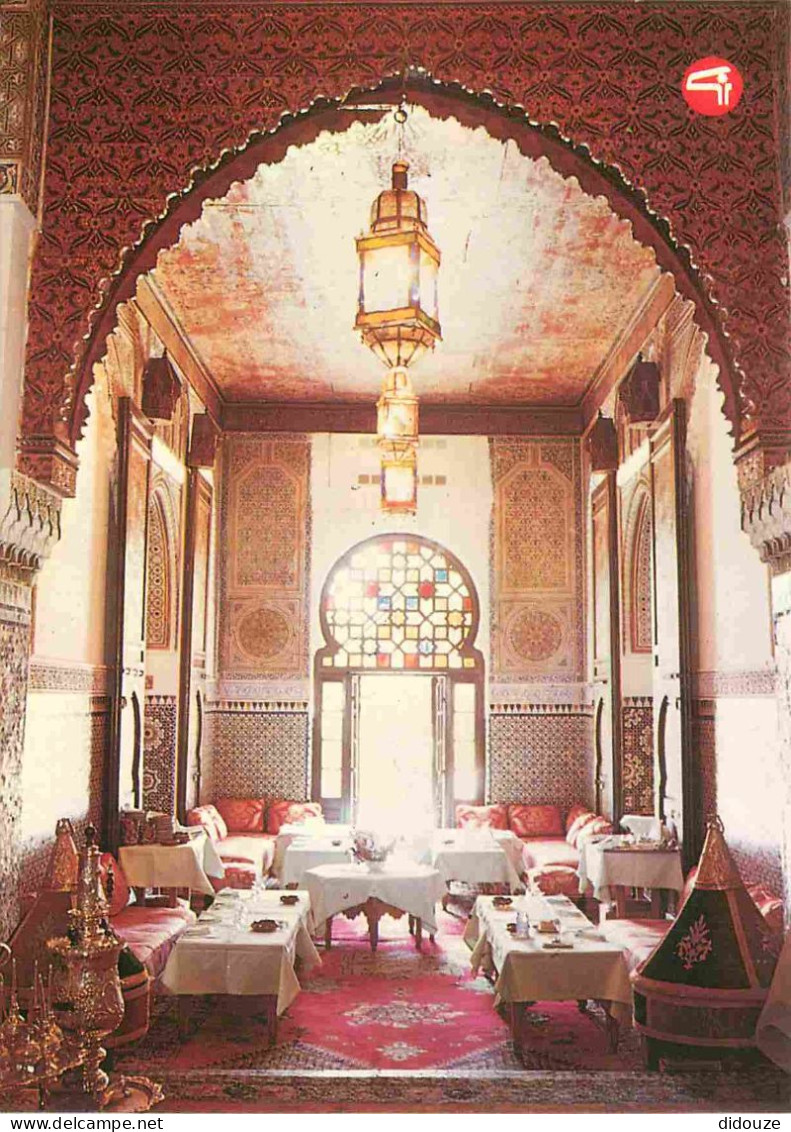 Maroc - Fez - Fès - Salon Marocain De L'hôtel Jamai - CPM - Carte Neuve - Voir Scans Recto-Verso - Fez
