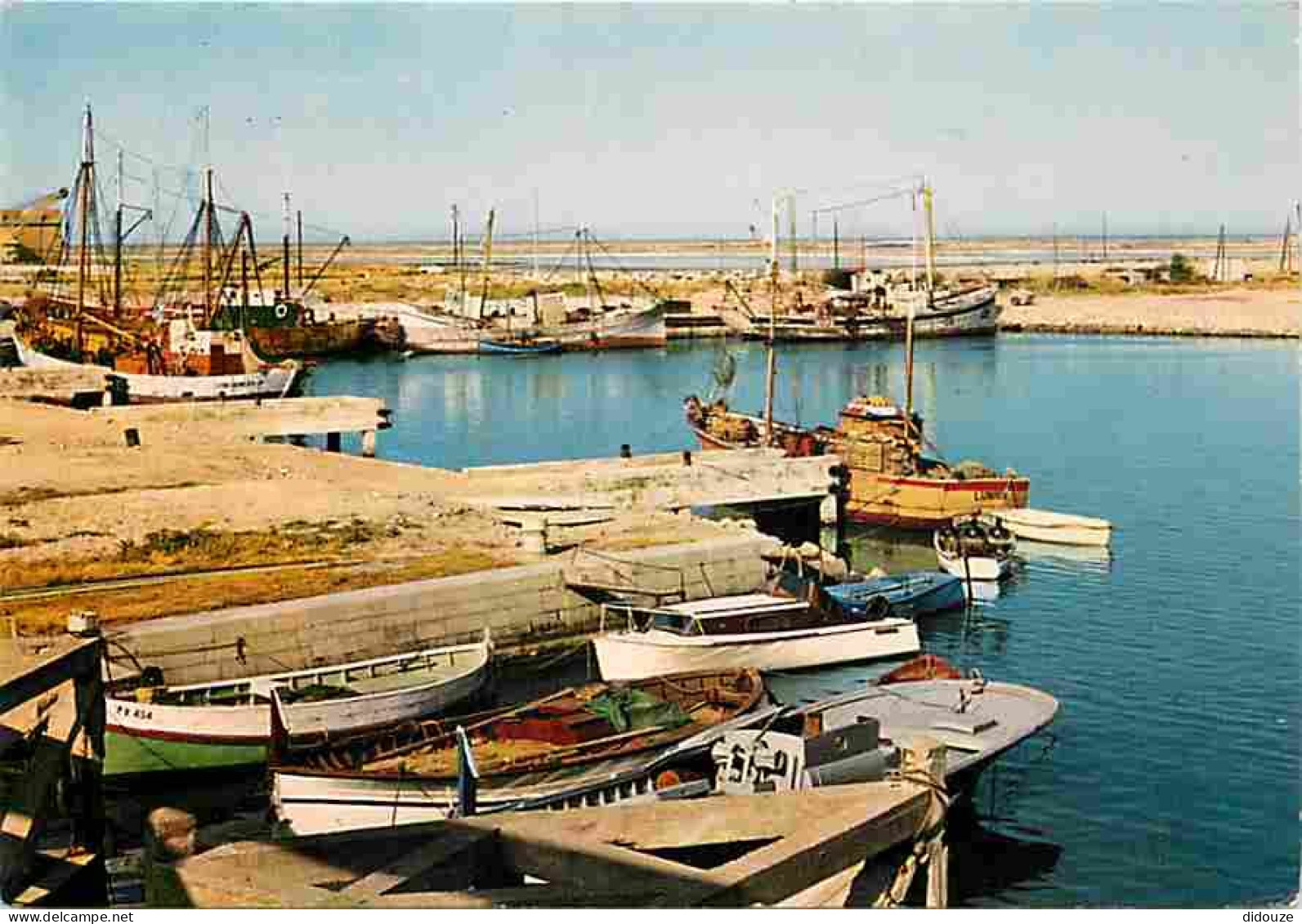 11 - Port La Nouvelle - Darse De Pêche - Bateaux - Flamme Postale De Port La Nouvelle - CPM - Voir Scans Recto-Verso - Port La Nouvelle