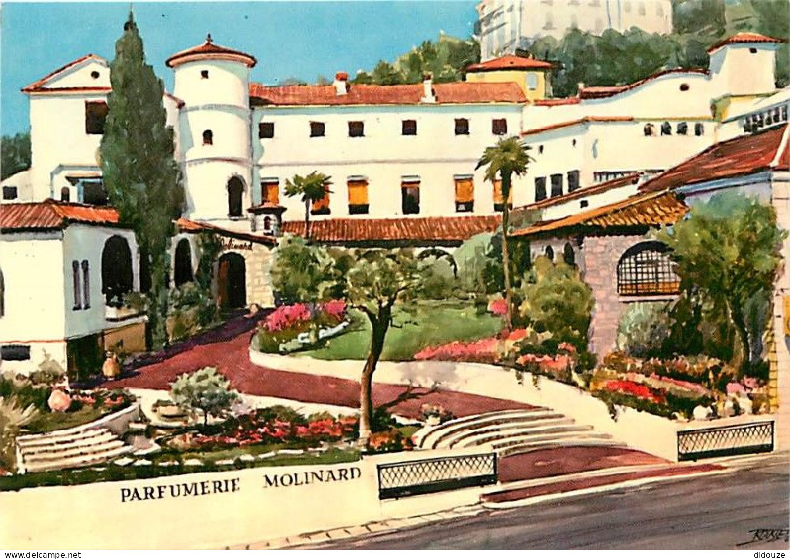 06 - Grasse - Molinard - Parfumeur à Grasse Depuis 1849 - Art Peinture - CPM - Carte Neuve - Voir Scans Recto-Verso - Grasse