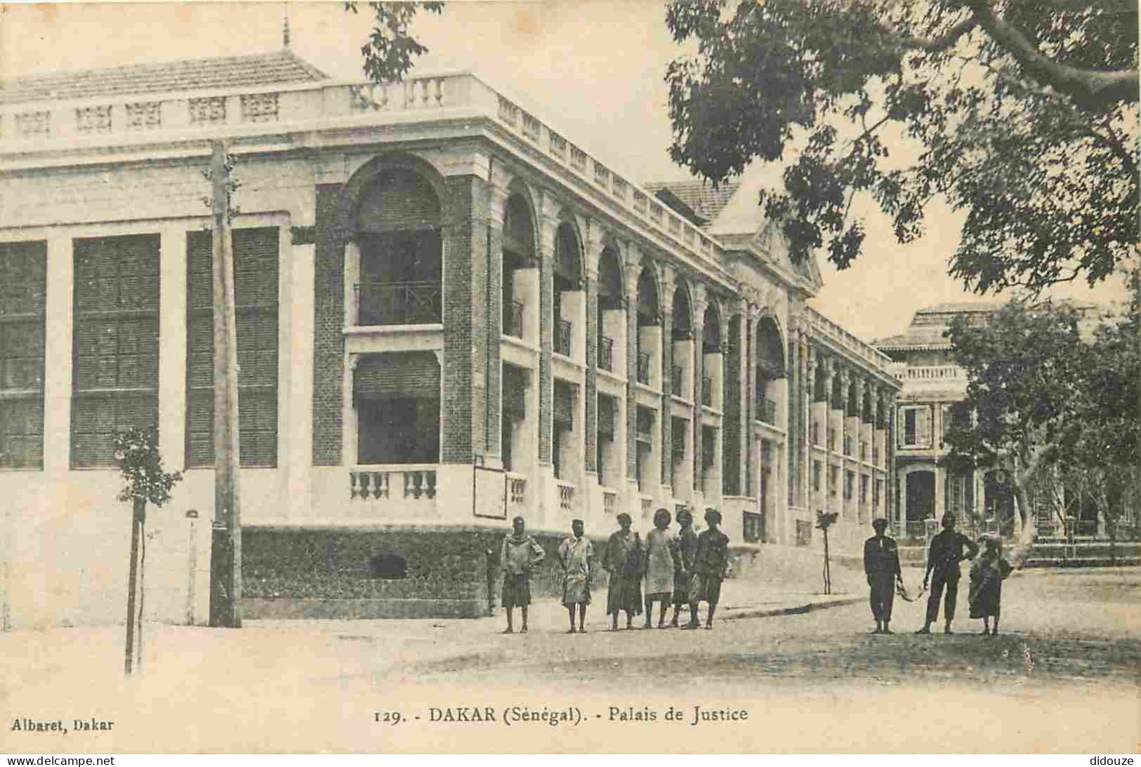 Pays - Sénégal - Dakar - Palais De Justice - Animée - CPA - Voir Scans Recto-Verso - Senegal