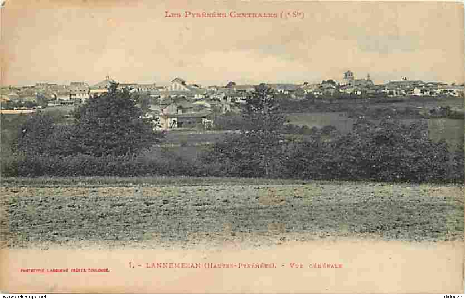 65 - Lannemezan - Vue Générale - CPA - Voir Scans Recto-Verso - Lannemezan