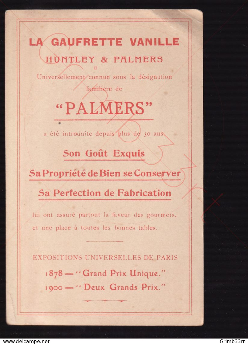 Biscuits Huntley & Palmers - Année Complète - 12 Mois Horoscope Animaux Animés - Format CPA - Autres & Non Classés