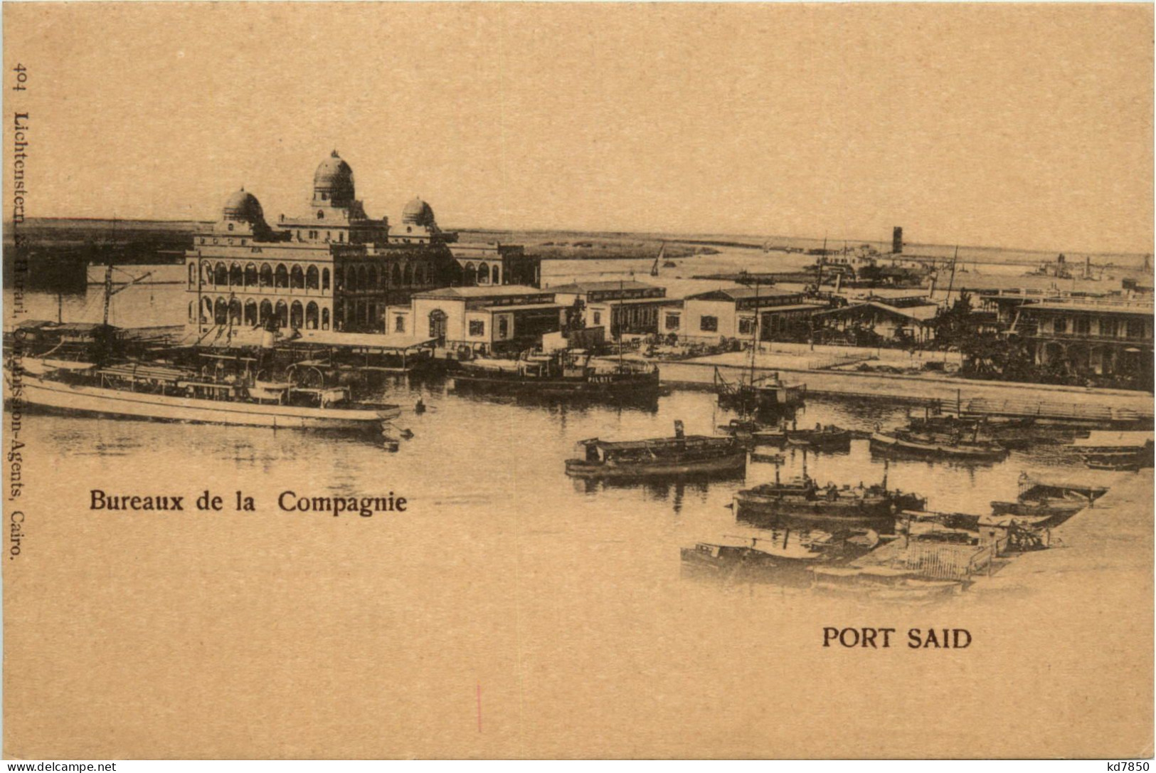 Port Said - Bureaux De La Compagnie - Puerto Saíd