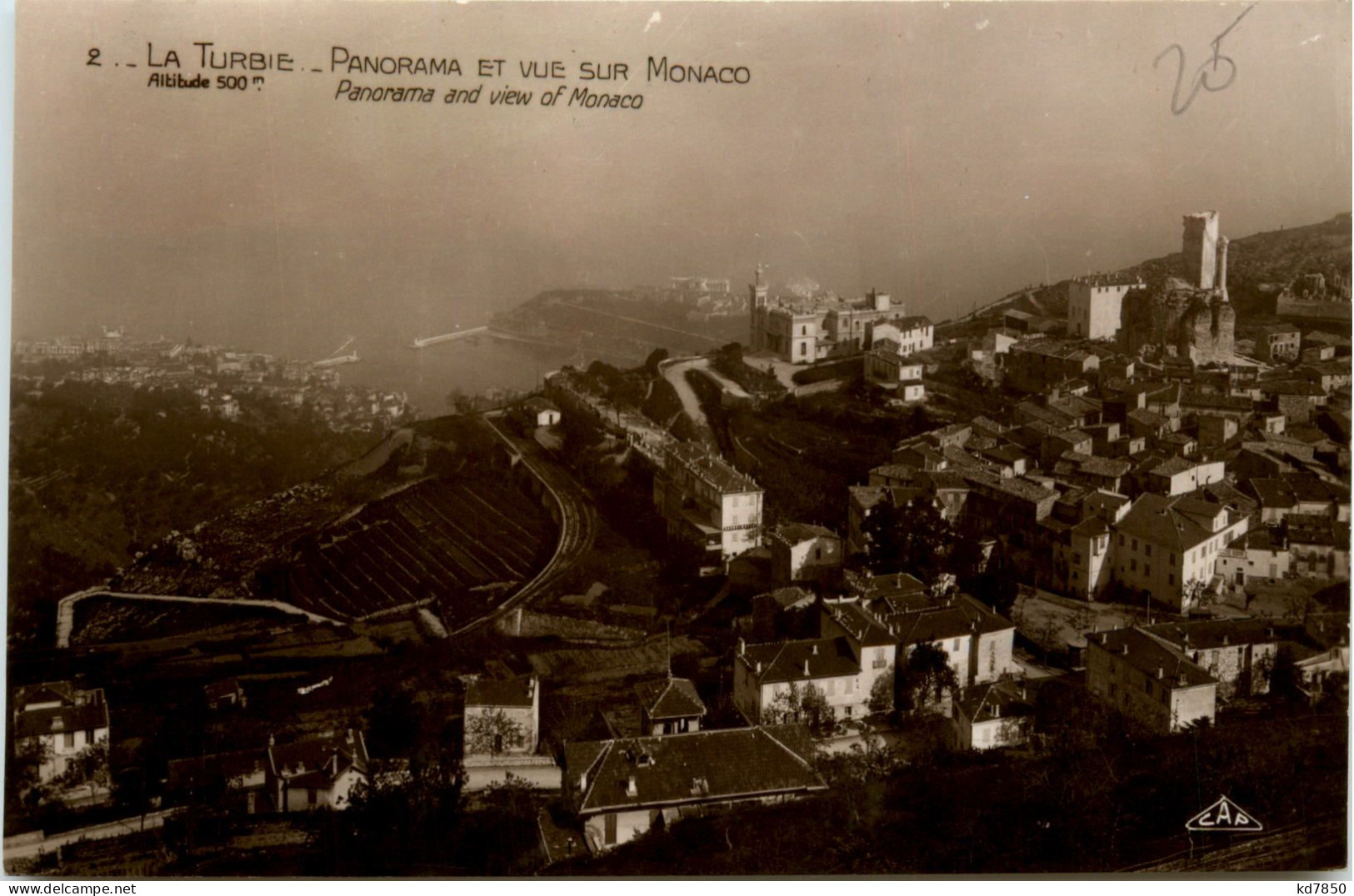 La Turbie, Panorama Et Vue Sur Monaco - La Turbie