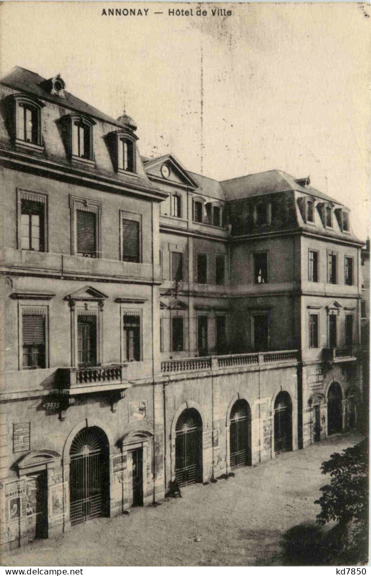 Annonay - Hotel De Ville - Autres & Non Classés