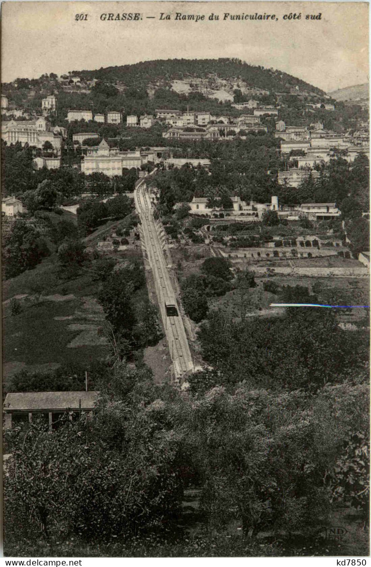 Grasse, La Rampe Du Funiculaire, Cote Sud - Grasse