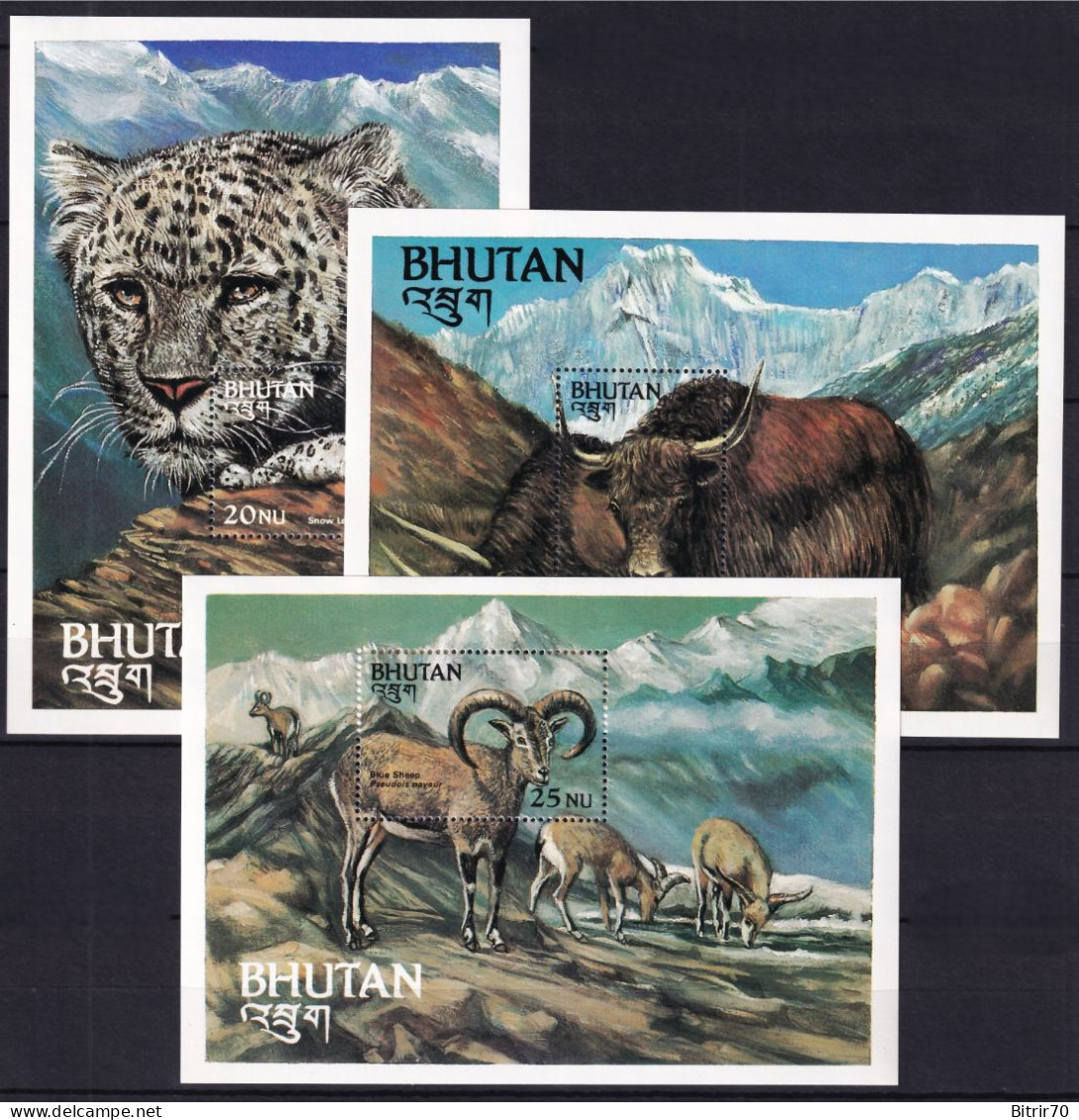 Bhután 1984 Y&T. 98 / 100, MNH - Bhoutan