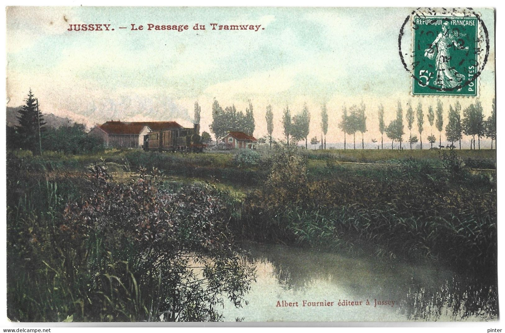 JUSSEY - Le Passage Du Tramway - Jussey