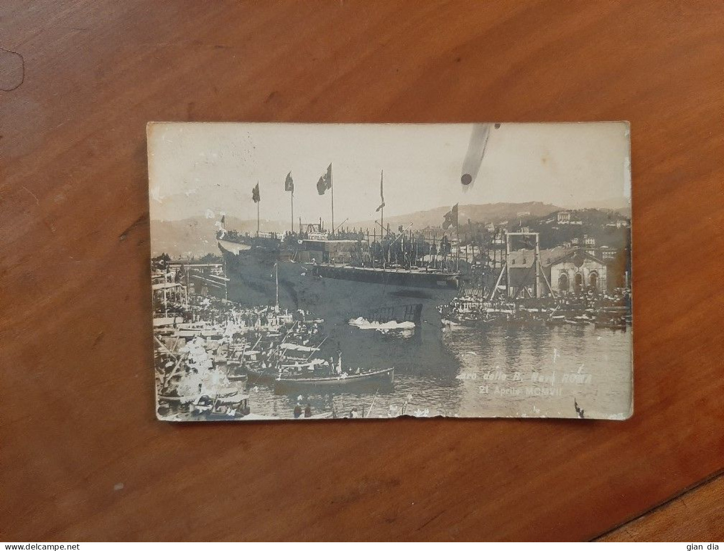 Cartolina Varo Della Nave ROMA Viaggiata La Spezia Anni 1910 - La Spezia