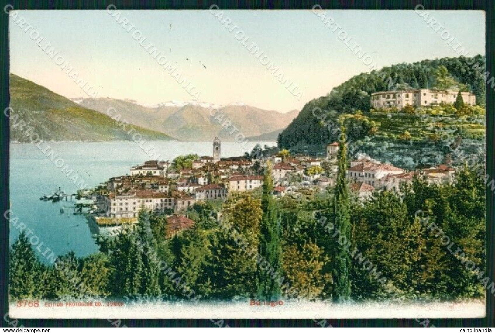 Como Bellagio Lago ABRASA Cartolina RB6305 - Como