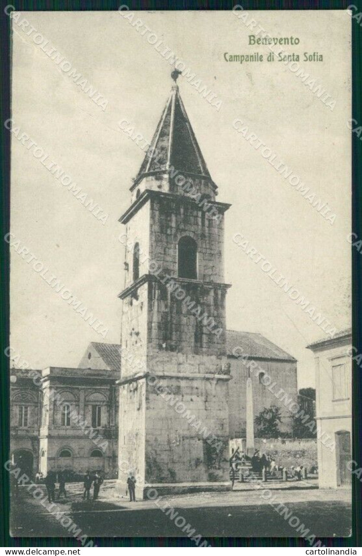 Benevento Città Campanile Santa Sofia Cartolina RB6242 - Benevento