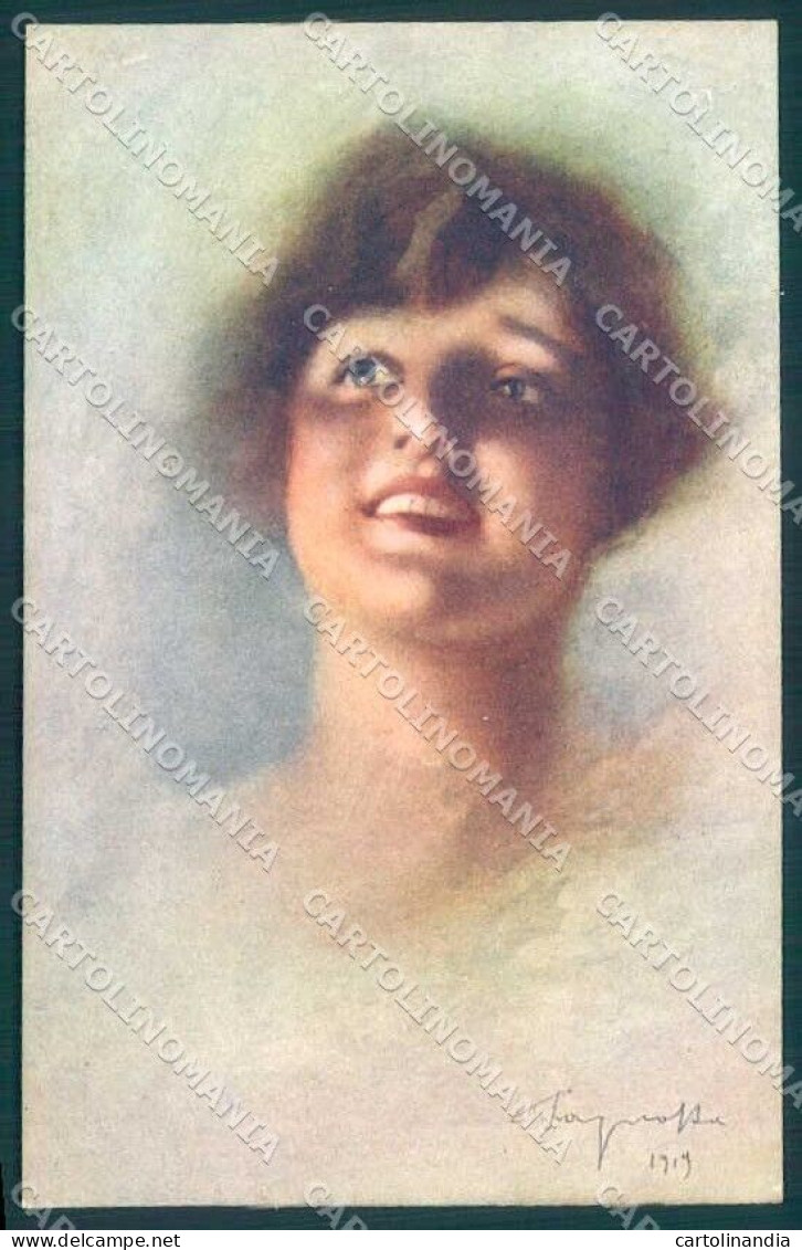 Artist Signed Pagnotta Lady Serie 288 Postcard VK9279 - Autres & Non Classés