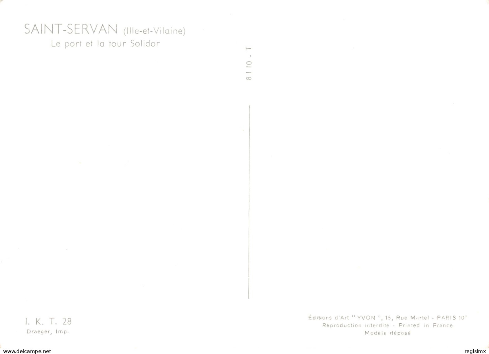 35-SAINT SERVAN-N°3423-B/0335 - Saint Servan