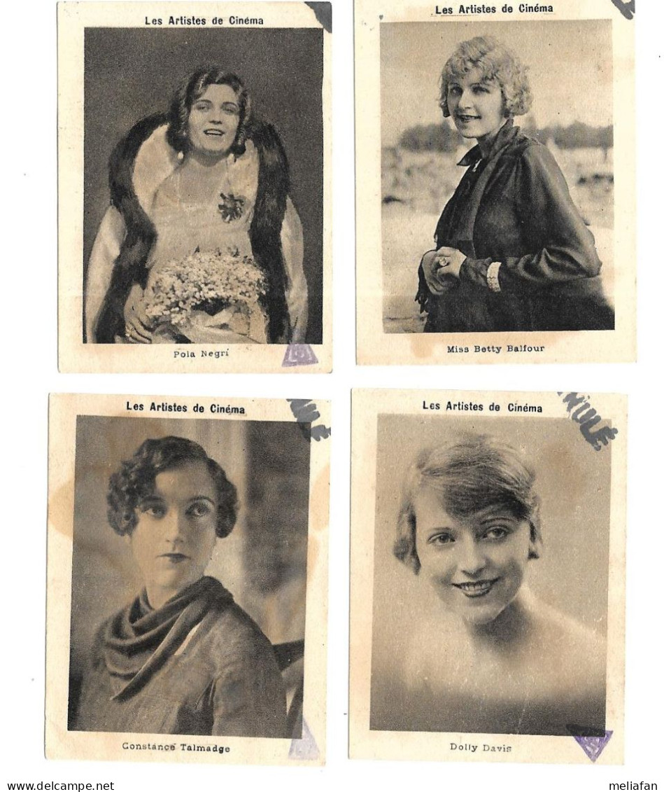 BK73 - IMAGES VACHE QUI RIT - DOLLY DAVIS - POLA NEGRI - BETTY BALFOUR - CONSTANCE TALMADGE - Sonstige & Ohne Zuordnung