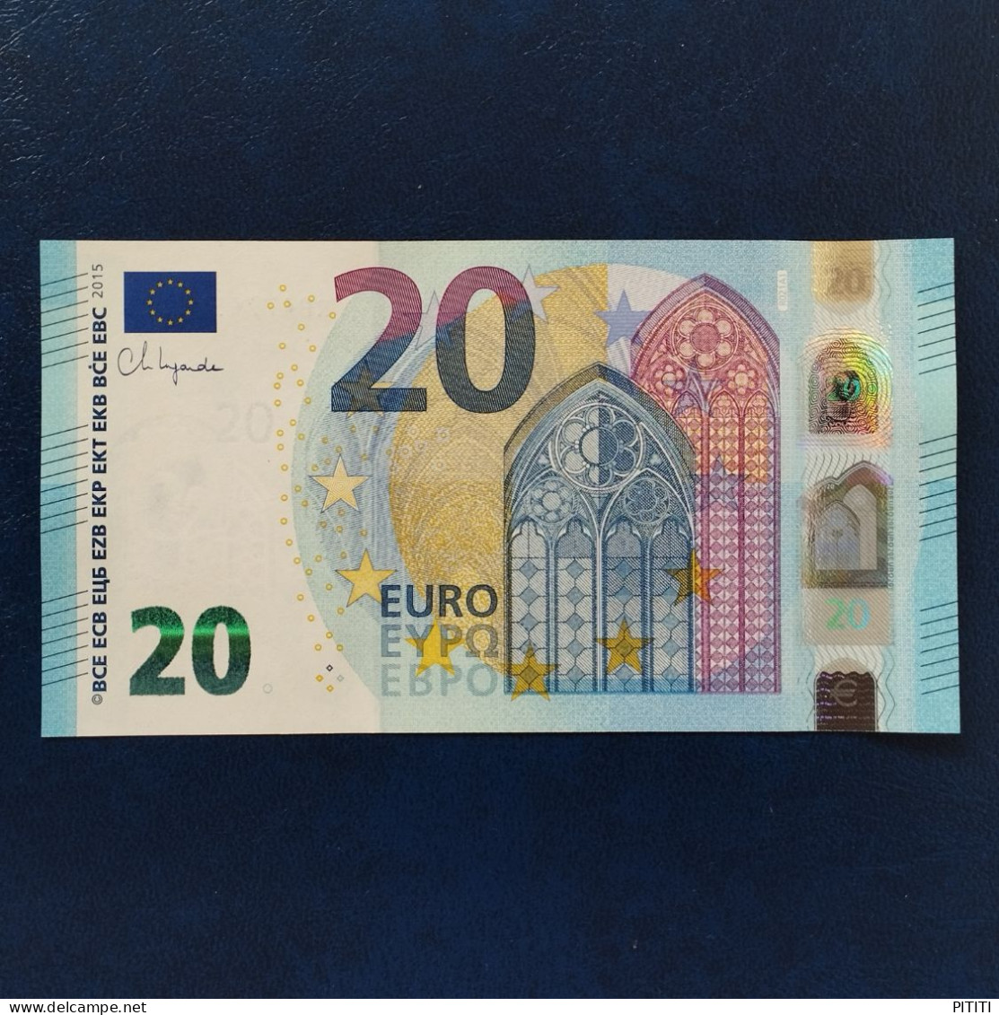 EURO GERMANY 20 R021A1 RP LAGARDE UNC - 20 Euro