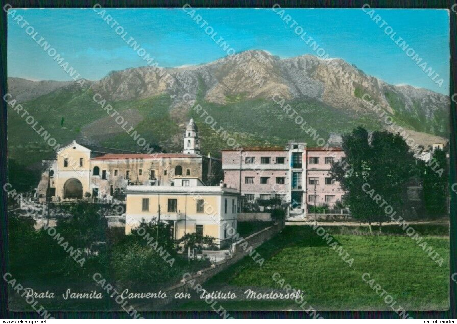 Caserta Prata Sannita COLLA Foto FG Cartolina ZKM7278 - Caserta