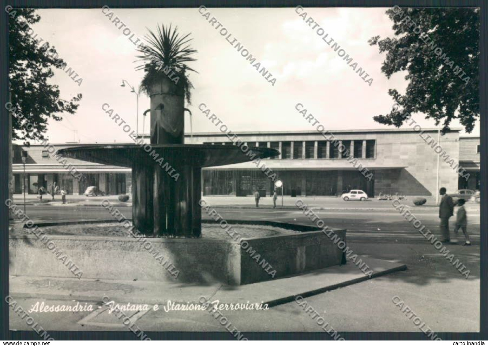 Alessandria Stazione Foto FG Cartolina ZF0009 - Alessandria