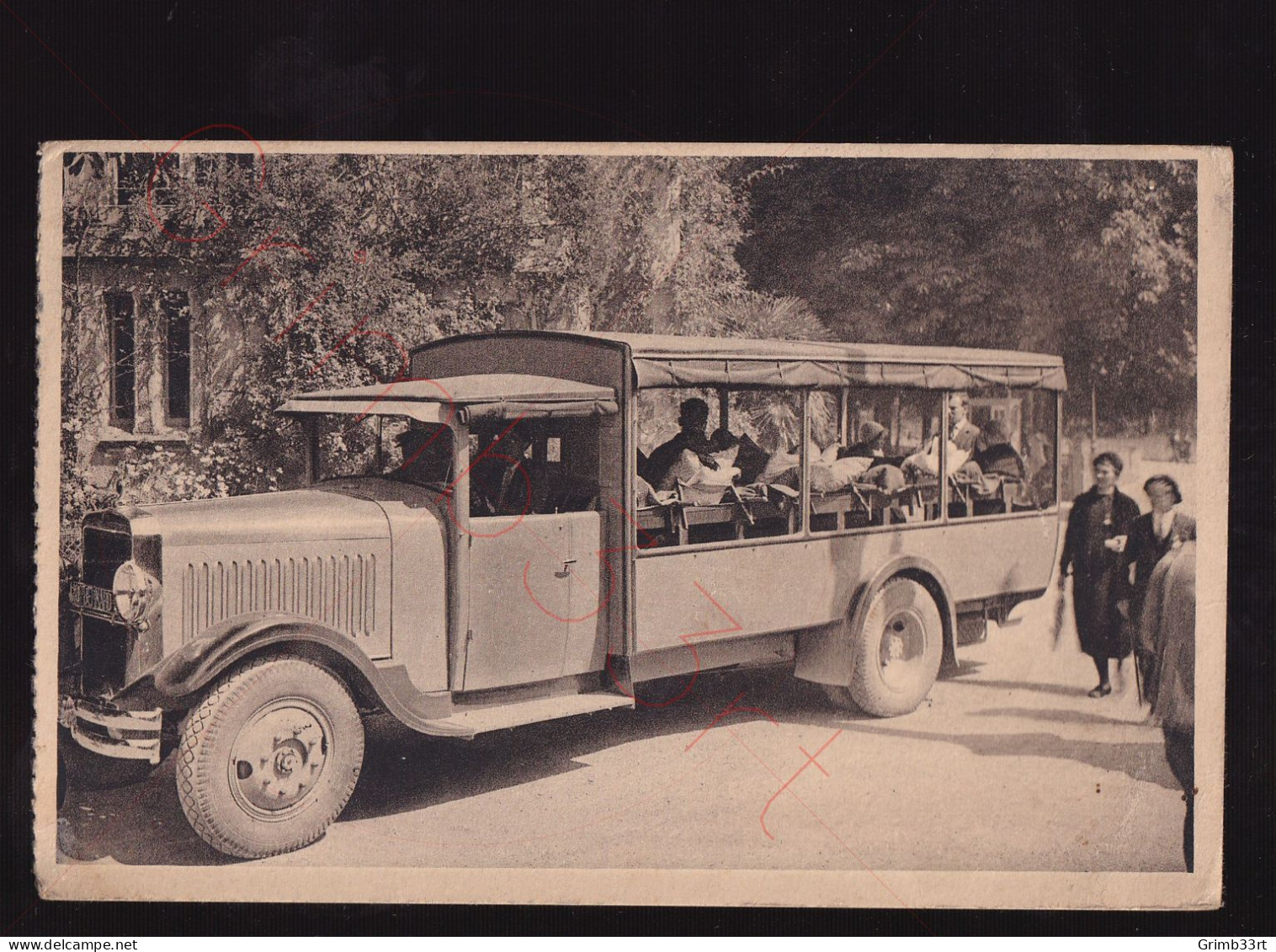 Lourdes - Transport Des Malades - Postkaart - Buses & Coaches