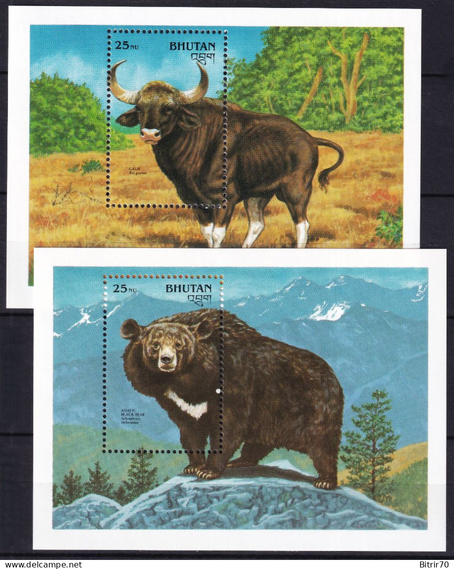 Bhután 1991 Y&T. 311 / 312, MNH - Bhutan