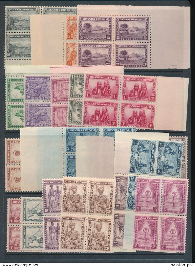 RUANDA URUNDI COB 92/106 + 111/113 MNH - Unused Stamps