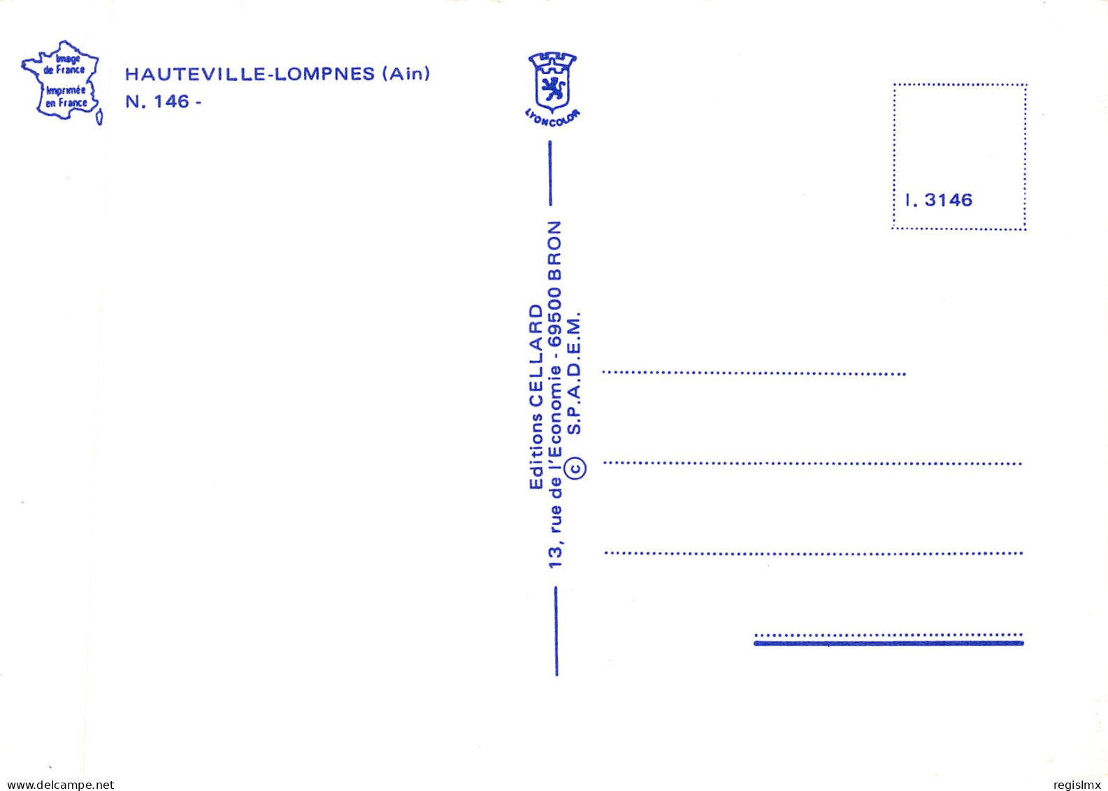 01-HAUTEVILLE LOMPNES-N°3428-D/0285 - Hauteville-Lompnes