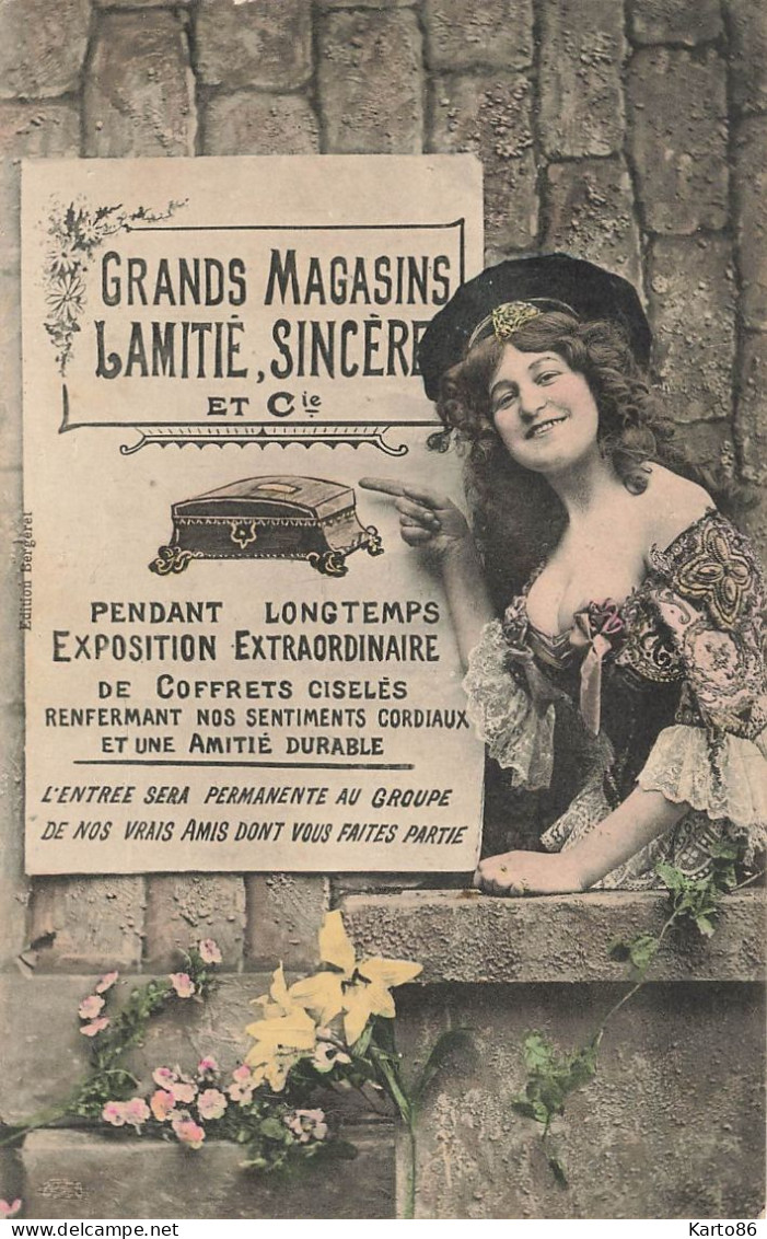 Bergeret * 1907 * Grands Magasins LAMITIE SINCERE Et Cie , Pendant Longtemps Exposition Extraordinaire - Bergeret