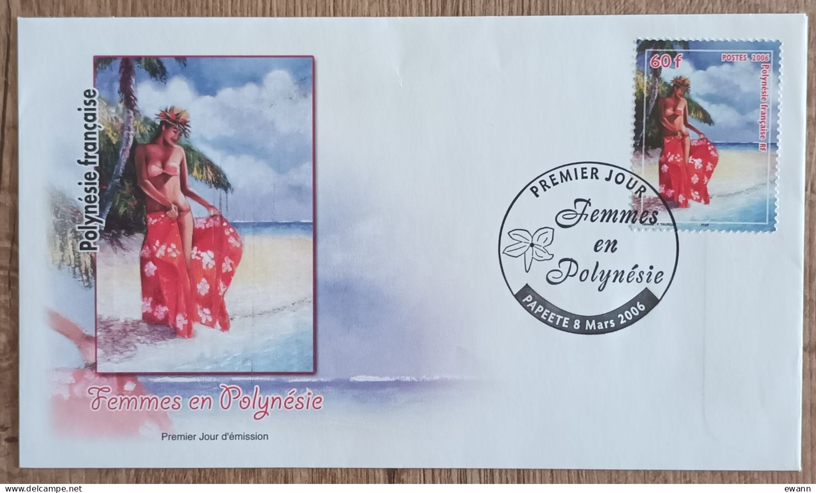 Polynésie - FDC 2006 - YT N°764 - Femmes En Polynésie - FDC