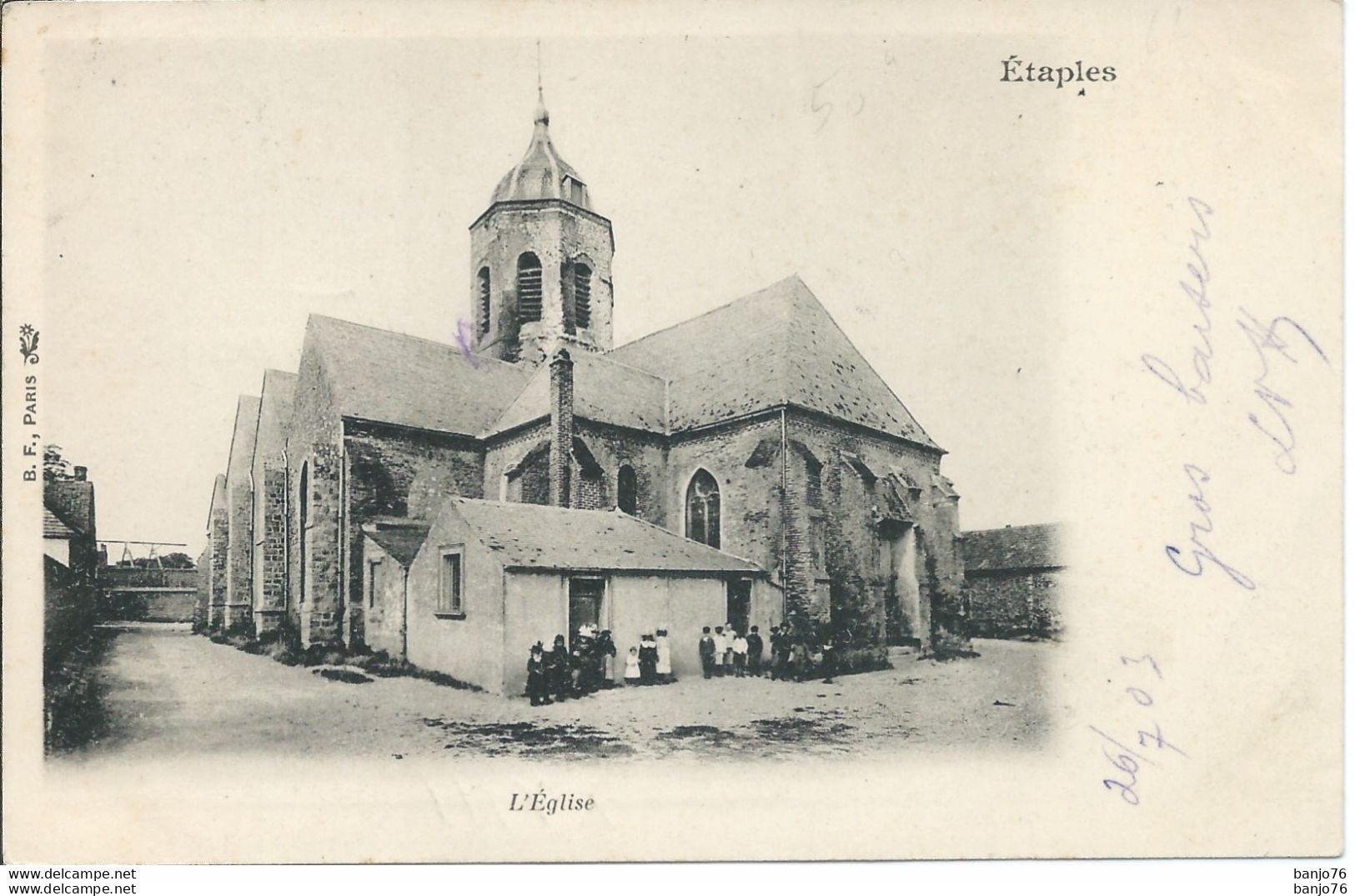 Etaples (62) - L'Eglise - Etaples