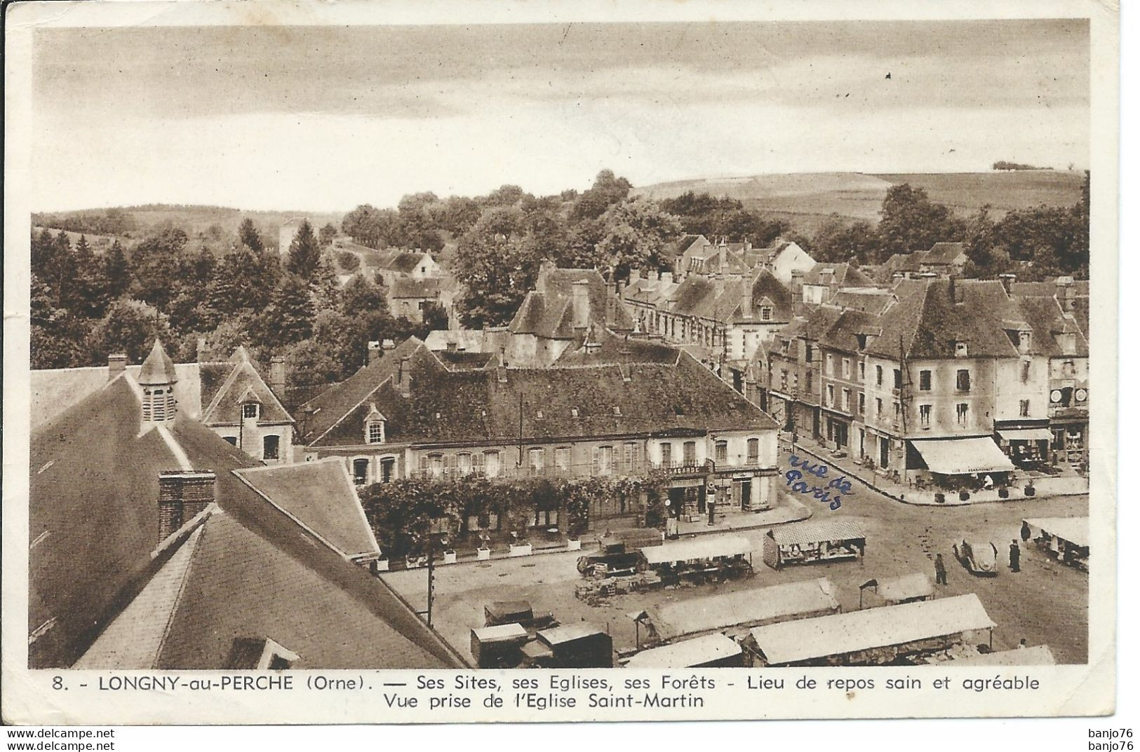 Longny-au-Perche (61) - Ses Sites, Ses Eglises, Ses Forêts - Lieu De Repos Sai Et Agréable - Longny Au Perche