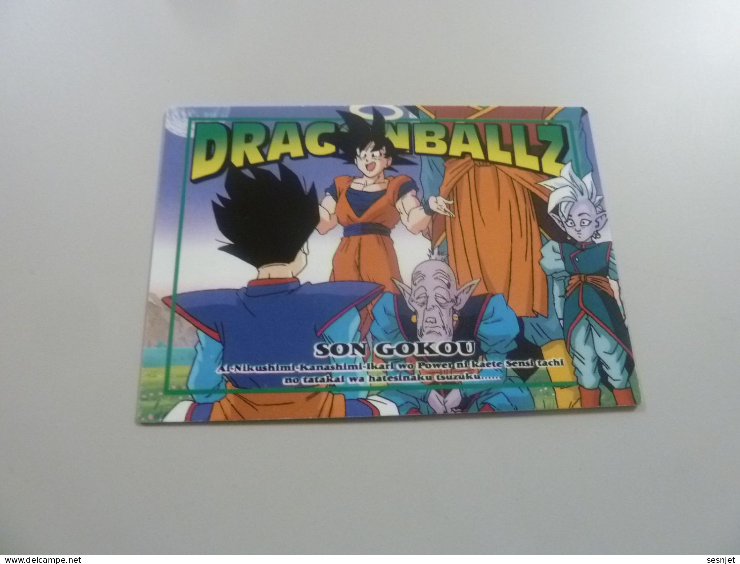 Dragon Ball Z - Son Gokou - Card Number 44 - Klilyn - Editions Made In Japan - - Dragonball Z