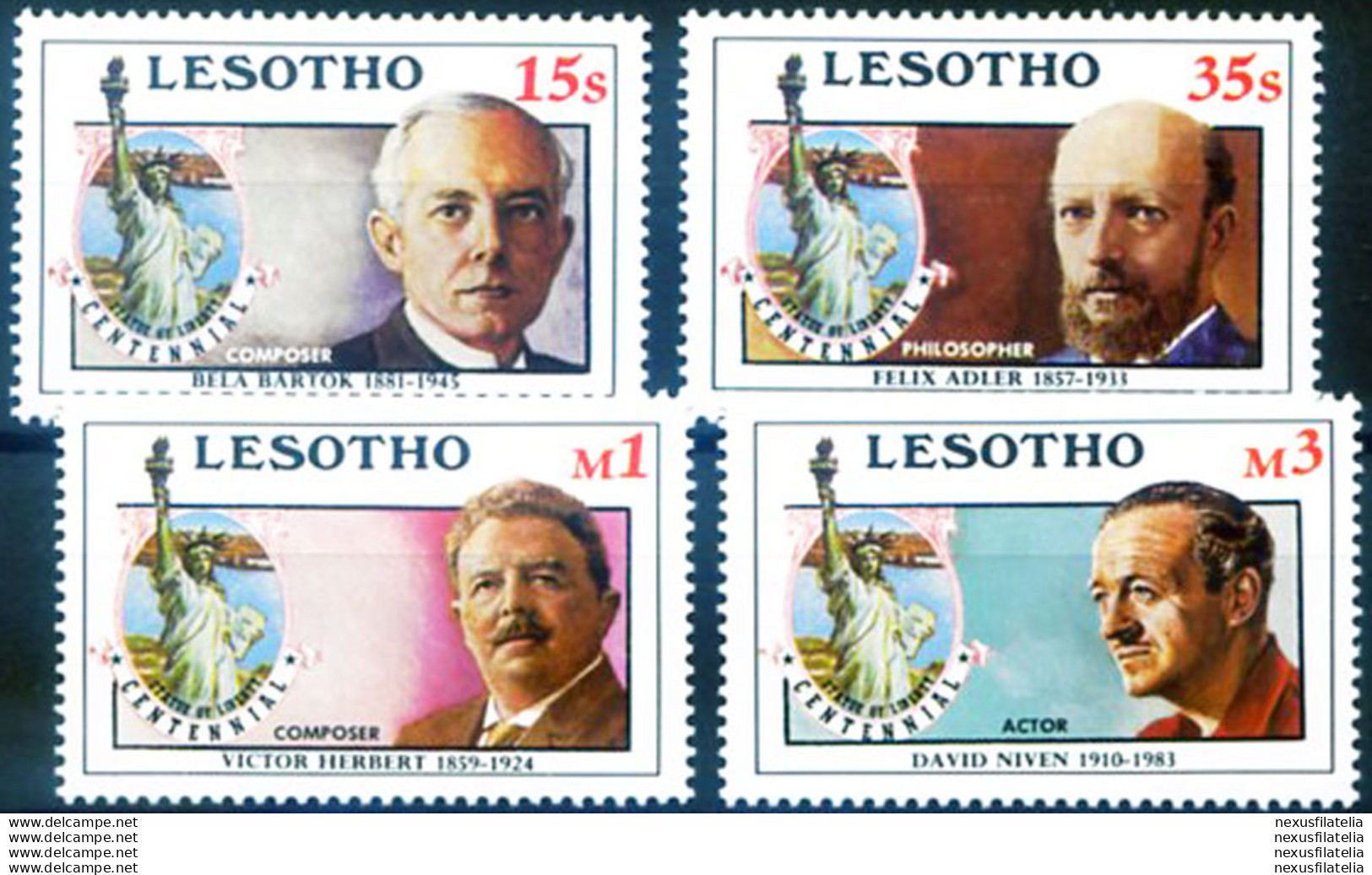 Anniversari 1986. - Lesotho (1966-...)