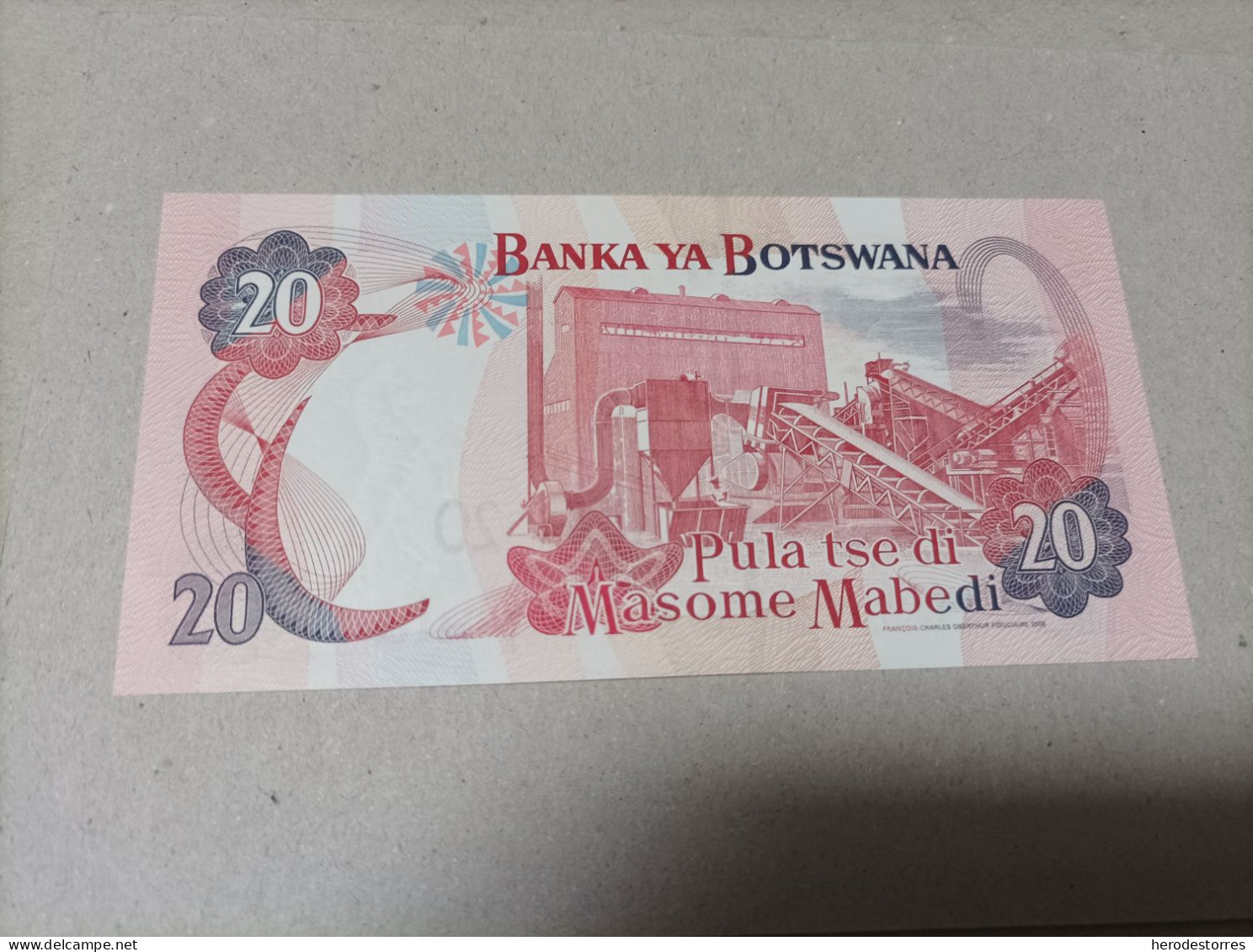 Billete Botswana, 20 Pula, Año 2008, UNC - Botswana