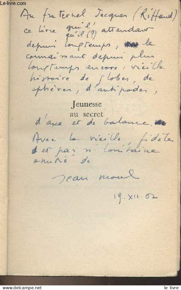 Jeunesse Au Secret - "Le Nouveau Choix" 1 - Moal Jean - 1961 - Livres Dédicacés