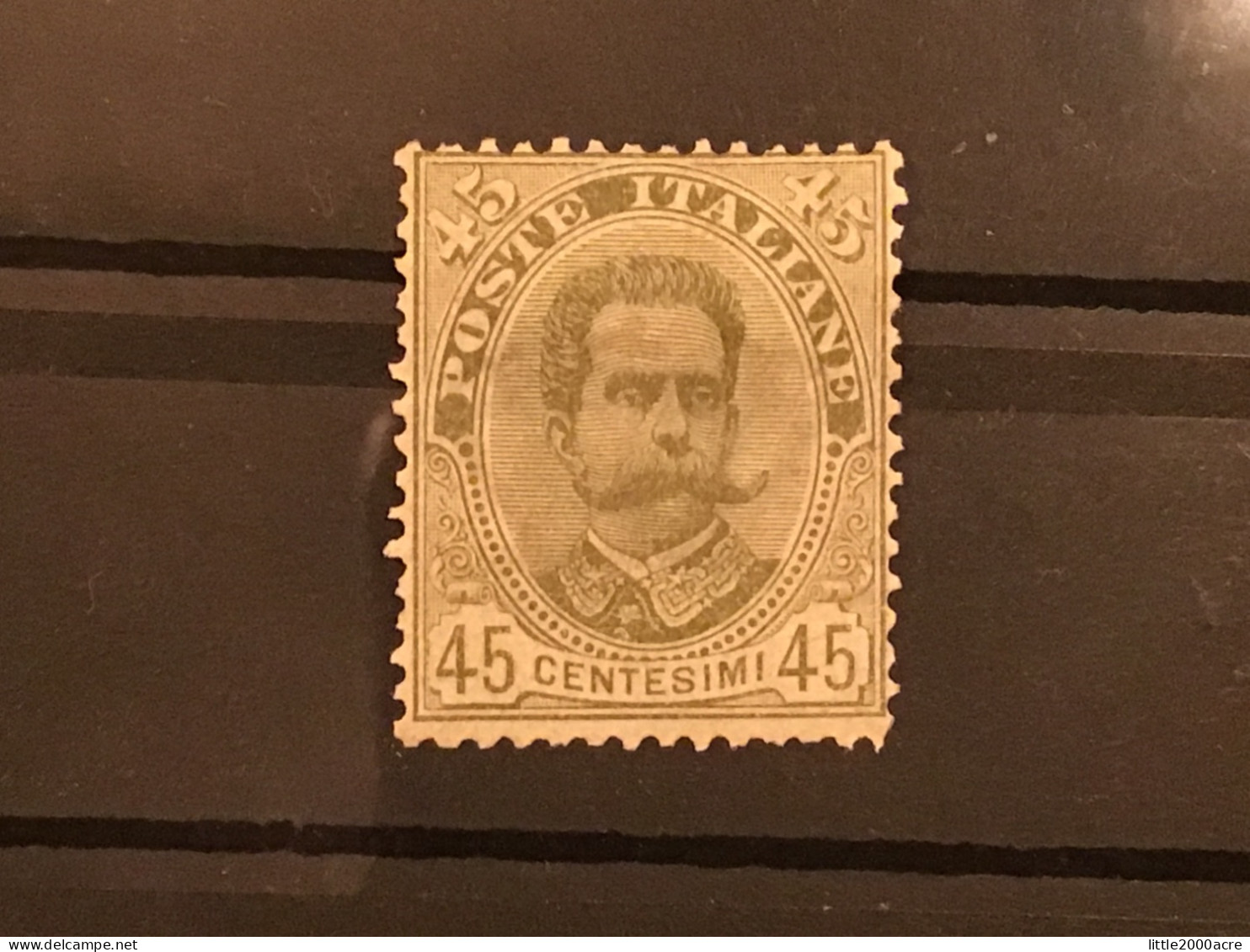 Italy 1895 King Umberto I 45c Green Mint SG 60 SASS 63 - Nuovi