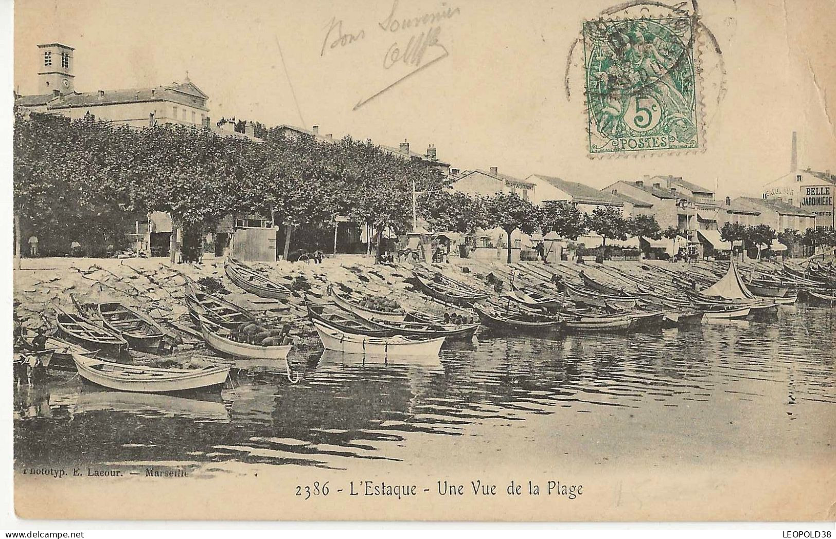 L'Estaque Une Vue De La Plage - L'Estaque