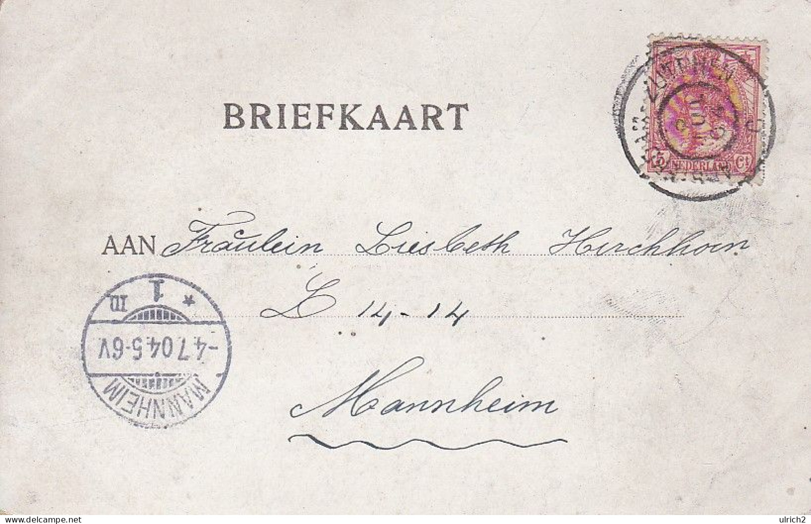 AK Baarn - Prins Hendriklaan - 1904 (68849) - Baarn