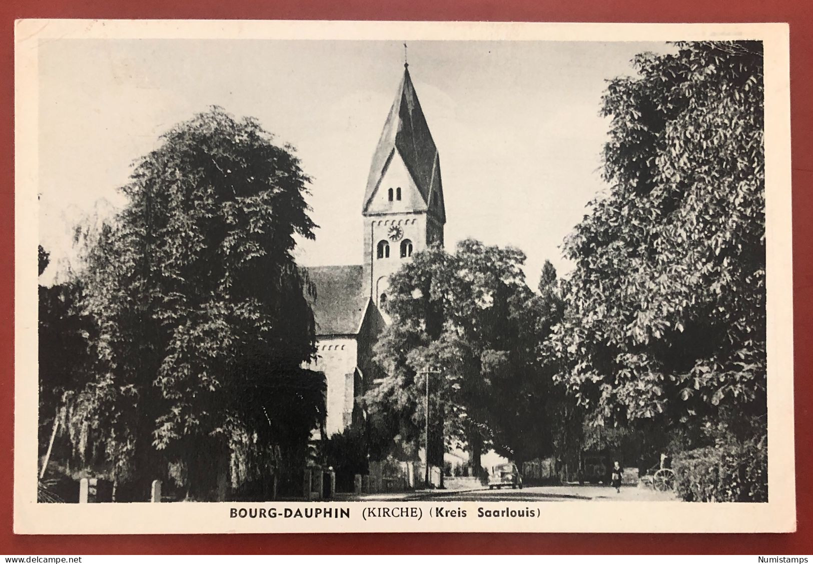 BOURG-DAUPHIN (KIRCHE) (Kreis Saarlouis) - 1952 (c679) - Te Identificeren