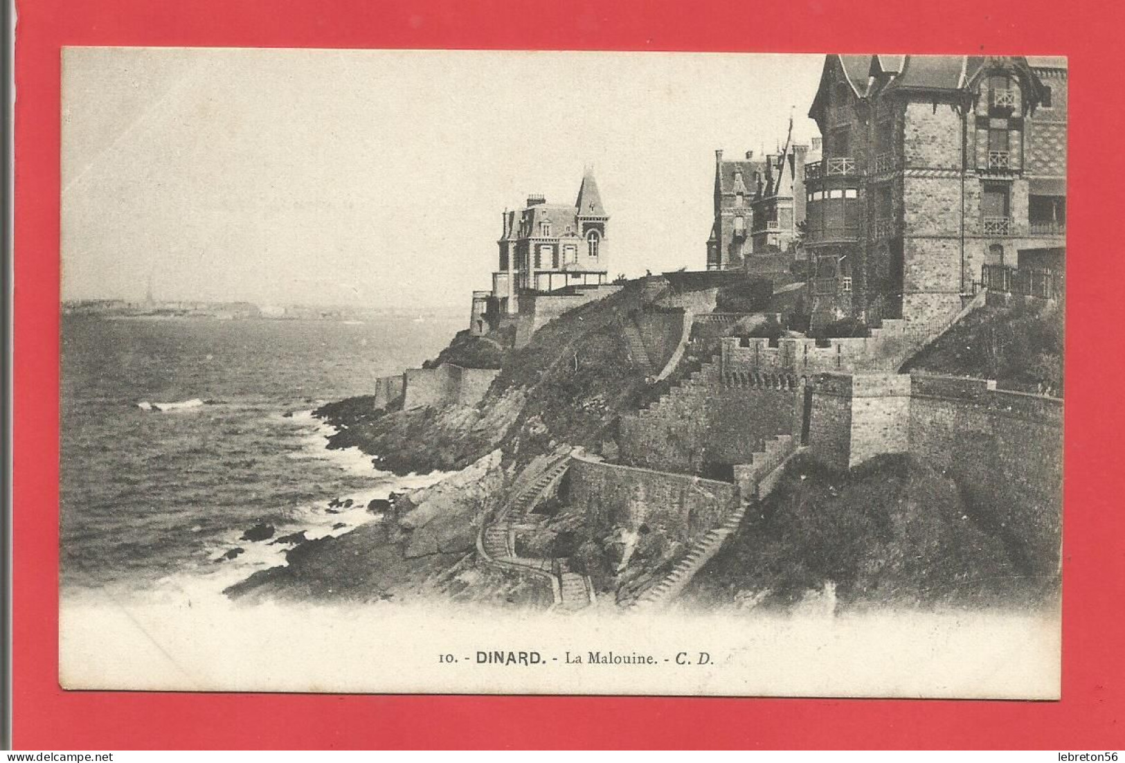 C.P.A. ( 35 ) « DINARD »  La Malouine - Jolie Vue Générale   X2phots - Dinard