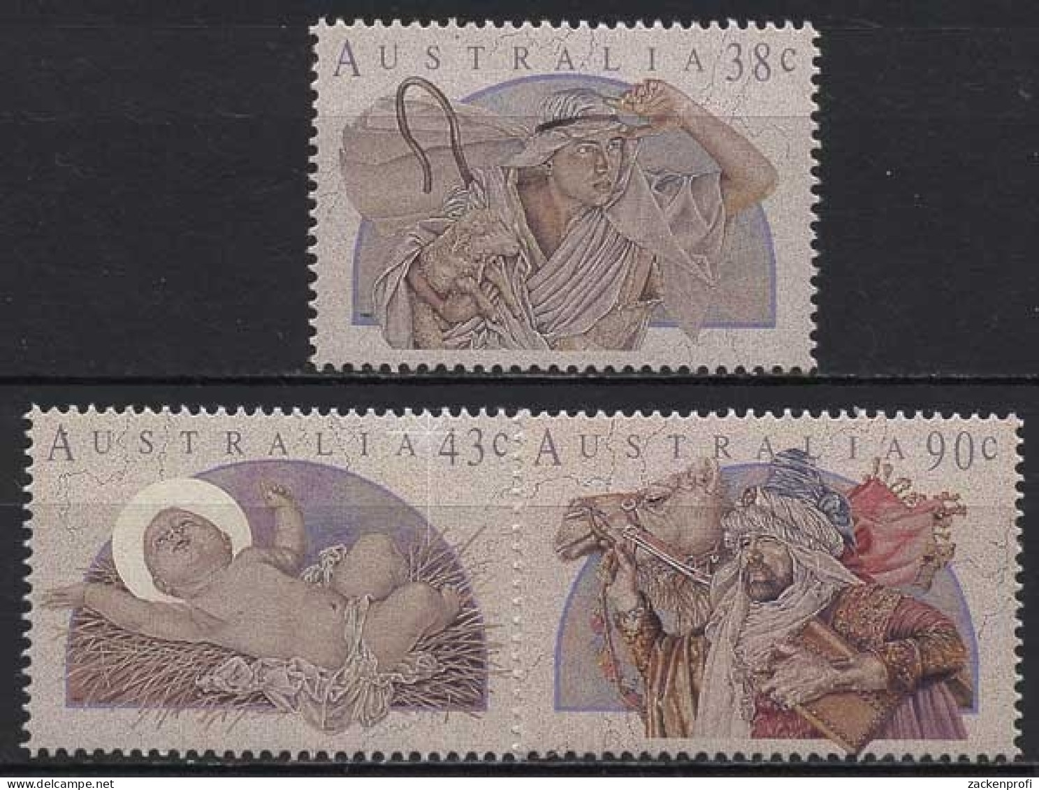 Australien 1991 Weihnachten 1270/72 Postfrisch - Mint Stamps