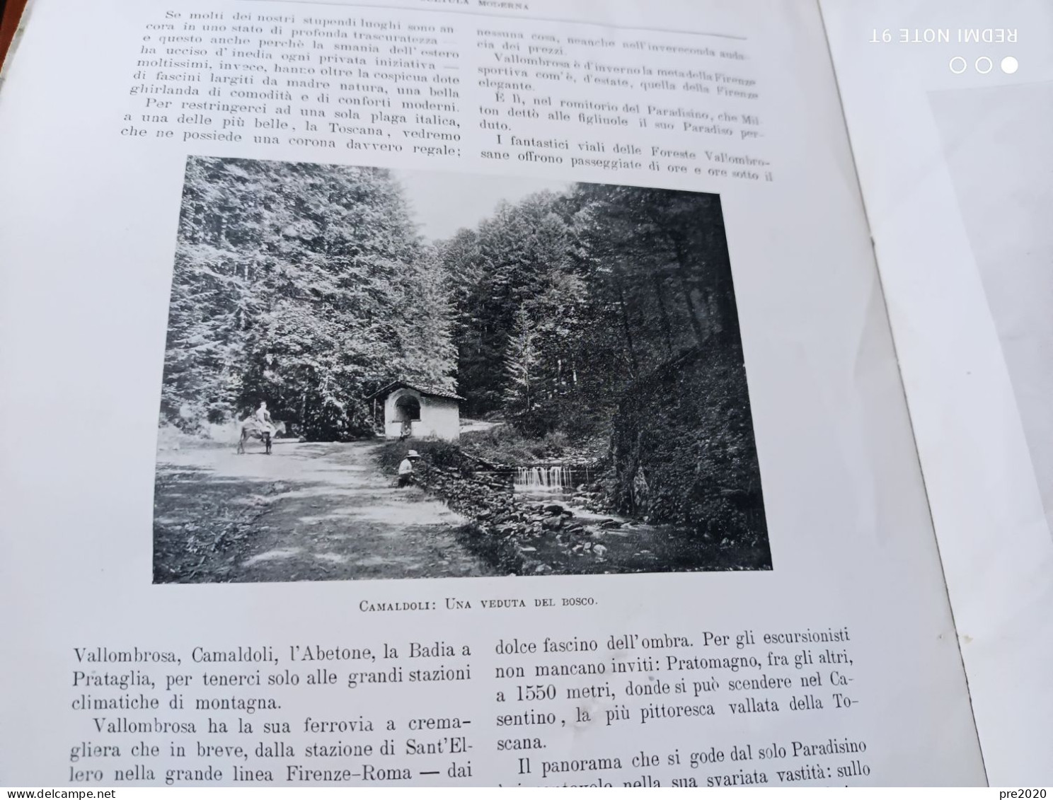 LA CULTURA MODERNA 1915 CAMALDOLI VALLOMBROSA LAVORAZIONE DELLA CANAPA ROMAGNA IL MOSAICO - Other & Unclassified